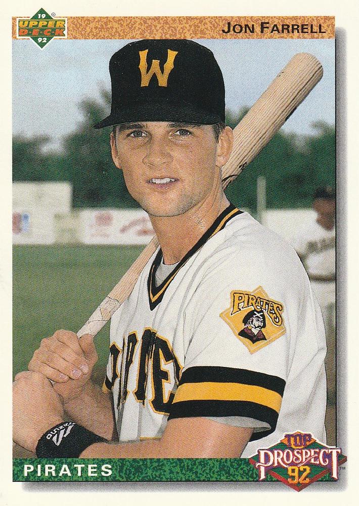#69 Jon Farrell - Welland Pirates - 1992 Upper Deck Baseball