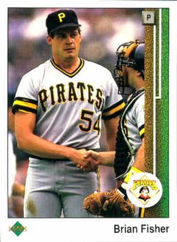 #69 Brian Fisher - Pittsburgh Pirates - 1989 Upper Deck Baseball