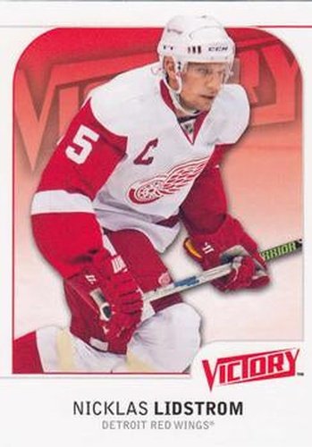 #69 Nicklas Lidstrom - Detroit Red Wings - 2009-10 Upper Deck Victory Hockey