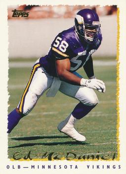 #69 Ed McDaniel - Minnesota Vikings - 1995 Topps Football