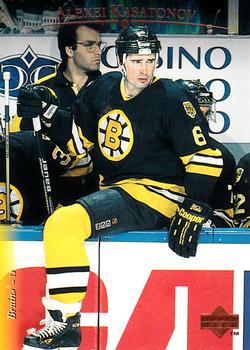 #69 Alexei Kasatonov - Boston Bruins - 1995-96 Upper Deck Hockey