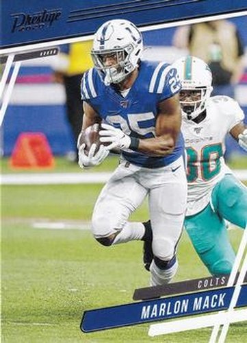 #69 Marlon Mack - Indianapolis Colts - 2020 Panini Prestige Football