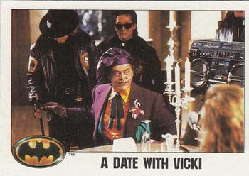 #69 A Date with Vicki - 1989 Topps Batman