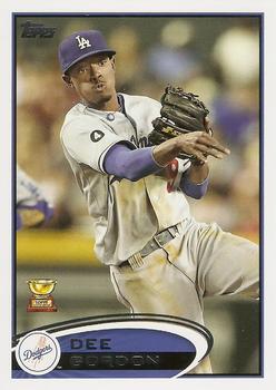 #69 Dee Gordon - Los Angeles Dodgers - 2012 Topps Baseball