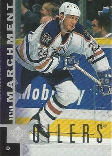#69 Bryan Marchment - Edmonton Oilers - 1997-98 Upper Deck Hockey