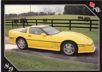 #69 1989 Corvette Sport Coupe - 1991 Collect-A-Card Vette Set