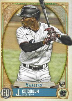 #69 Jazz Chisholm - Miami Marlins - 2021 Topps Gypsy Queen Baseball