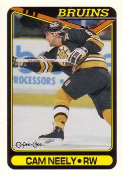 #69 Cam Neely - Boston Bruins - 1990-91 O-Pee-Chee Hockey