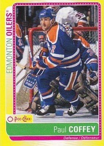 #S-PC Paul Coffey - Edmonton Oilers - 2013-14 O-Pee-Chee Hockey - Stickers