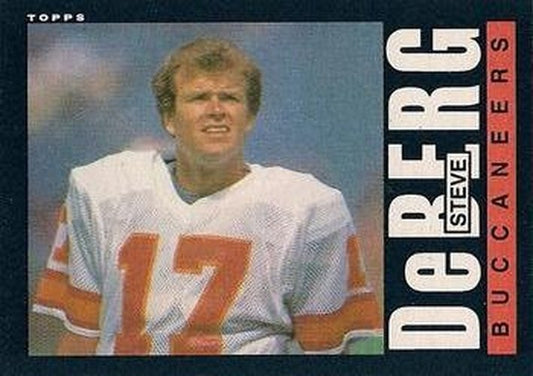 #169 Steve DeBerg - Tampa Bay Buccaneers - 1985 Topps Football