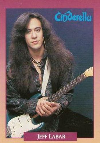 #69 Jeff Labar - 1991 Brockum Rock Cards