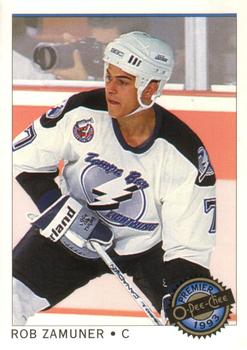 #69 Rob Zamuner - Tampa Bay Lightning - 1992-93 O-Pee-Chee Premier Hockey