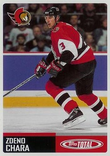 #69 Zdeno Chara - Ottawa Senators - 2002-03 Topps Total Hockey