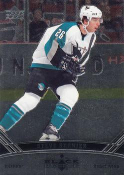 #69 Steve Bernier - San Jose Sharks - 2006-07 Upper Deck Black Diamond Hockey