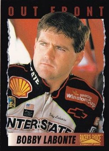 #69 Bobby Labonte - Joe Gibbs Racing - 1996 Pinnacle Racer's Choice Racing