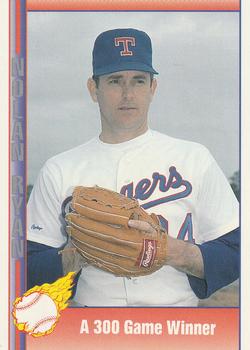 #69 A 300 Game Winner - Texas Rangers - 1991 Pacific Nolan Ryan Texas Express I Baseball
