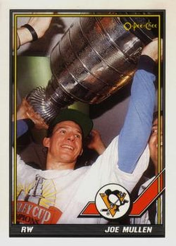 #69 Joe Mullen - Pittsburgh Penguins - 1991-92 O-Pee-Chee Hockey