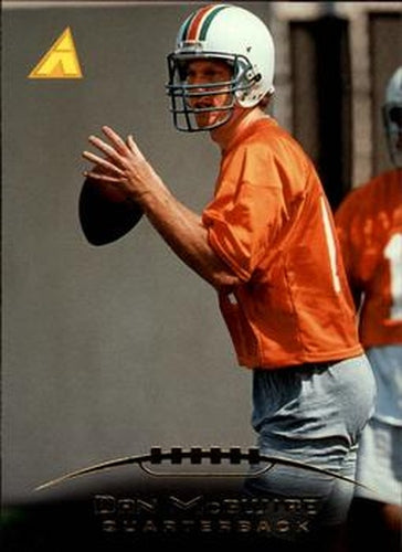 #69 Dan McGwire - Miami Dolphins - 1995 Pinnacle Football