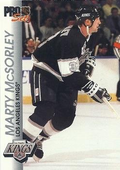#69 Marty McSorley - Los Angeles Kings - 1992-93 Pro Set Hockey