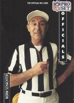 #369 Norm Schachter - - 1991 Pro Set Football