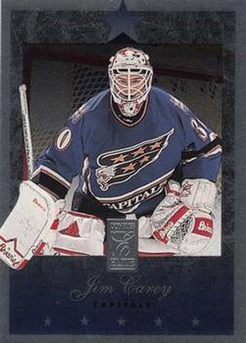 #69 Jim Carey - Washington Capitals - 1995-96 Donruss Elite Hockey