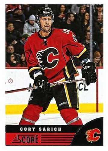 #69 Cory Sarich - Calgary Flames - 2013-14 Score Hockey
