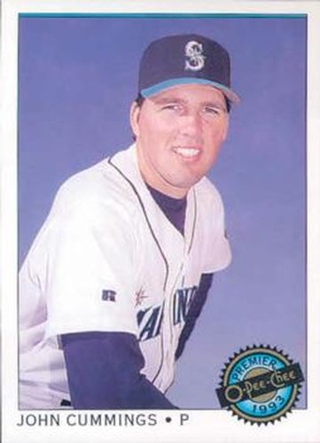 #69 John Cummings - Seattle Mariners - 1993 O-Pee-Chee Premier Baseball