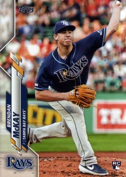 #69 Brendan McKay - Tampa Bay Rays - 2020 Topps Baseball