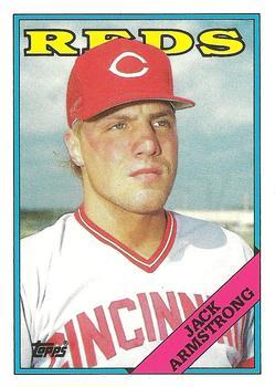 #6T Jack Armstrong - Cincinnati Reds - 1988 Topps Traded Baseball