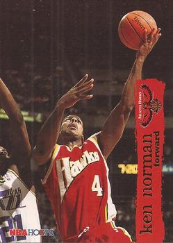 #6 Ken Norman - Atlanta Hawks - 1995-96 Hoops Basketball