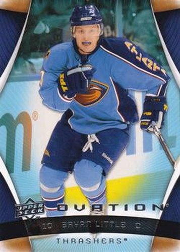 #6 Bryan Little - Atlanta Thrashers - 2009-10 Upper Deck Ovation Hockey