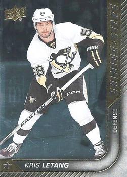#SS-6 Kris Letang - Pittsburgh Penguins - 2015-16 Upper Deck Hockey - Shining Stars
