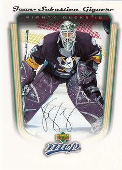 #6 Jean-Sebastien Giguere - Anaheim Mighty Ducks - 2005-06 Upper Deck MVP Hockey