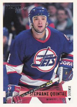 #6 Stephane Quintal - Winnipeg Jets - 1994-95 O-Pee-Chee Premier Hockey