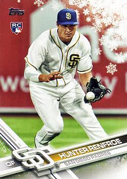 #HMW6 Hunter Renfroe - San Diego Padres - 2017 Topps Holiday Baseball