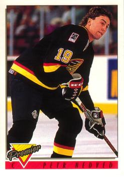 #6 Petr Nedved - Vancouver Canucks - 1993-94 O-Pee-Chee Premier Hockey