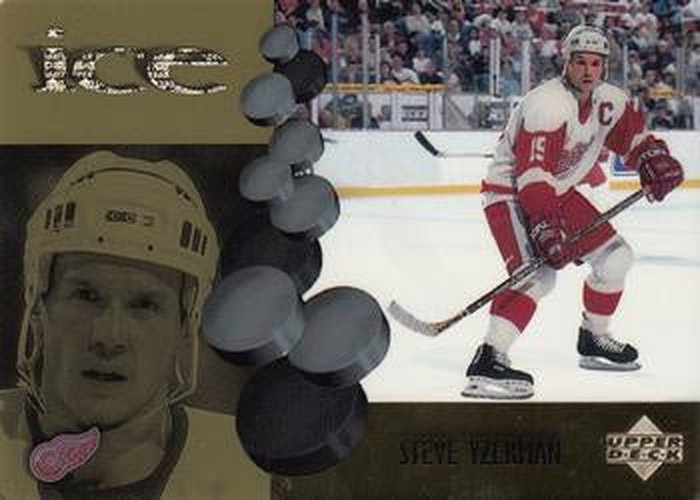 #McD 6 Steve Yzerman - Detroit Red Wings - 1998-99 Upper Deck Ice McDonald's Hockey