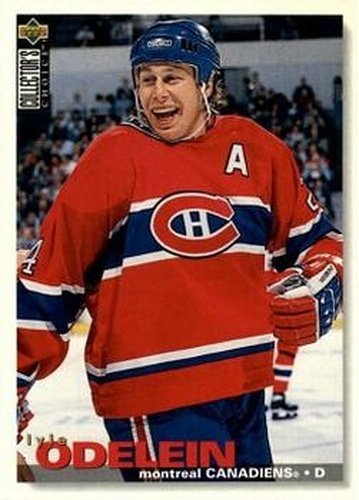 #6 Lyle Odelein - Montreal Canadiens - 1995-96 Collector's Choice Hockey