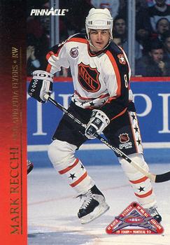 #6 Mark Recchi - Philadelphia Flyers - 1993-94 Score Canadian Hockey - Pinnacle All-Stars Canadian