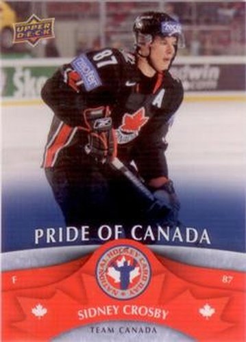 #NHCD6 Sidney Crosby - Canada - 2013 Upper Deck National Hockey Card Day Canada