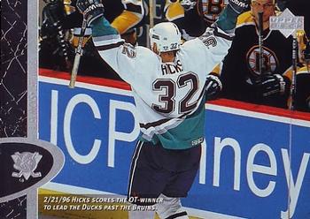 #6 Alex Hicks - Anaheim Mighty Ducks - 1996-97 Upper Deck Hockey