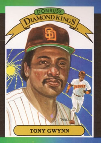 #6 Tony Gwynn - San Diego Padres - 1989 Donruss Baseball