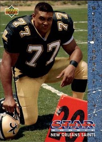 #6 Willie Roaf - New Orleans Saints - 1993 Upper Deck Football
