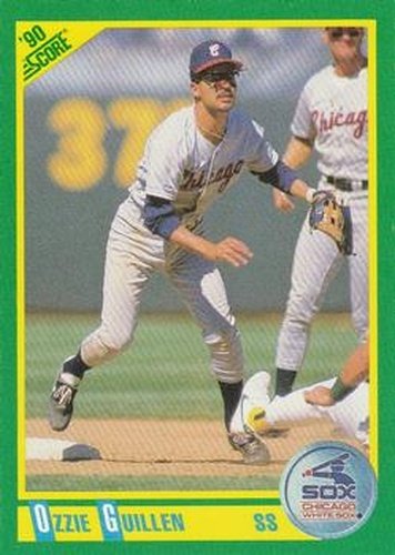 #6 Ozzie Guillen - Chicago White Sox - 1990 Score Baseball