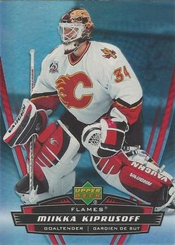#6 Miikka Kiprusoff - Calgary Flames - 2006-07 Upper Deck McDonald's Hockey