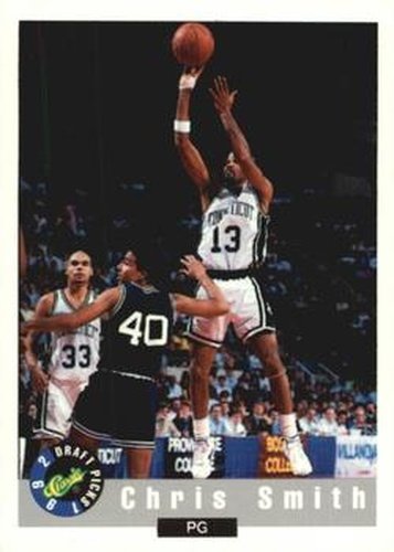 #6 Chris Smith - Connecticut Huskies - 1992 Classic Draft Basketball