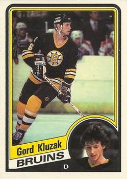 #6 Gord Kluzak - Boston Bruins - 1984-85 O-Pee-Chee Hockey