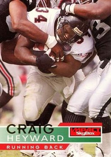 #6 Craig Heyward - Atlanta Falcons - 1995 SkyBox Impact Football