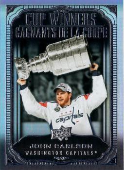 #CW-6 John Carlson - Washington Capitals - 2020-21 Upper Deck Tim Hortons Hockey - Cup Winners