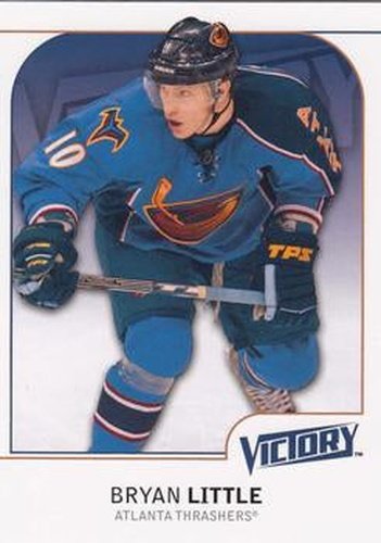 #6 Bryan Little - Atlanta Thrashers - 2009-10 Upper Deck Victory Hockey